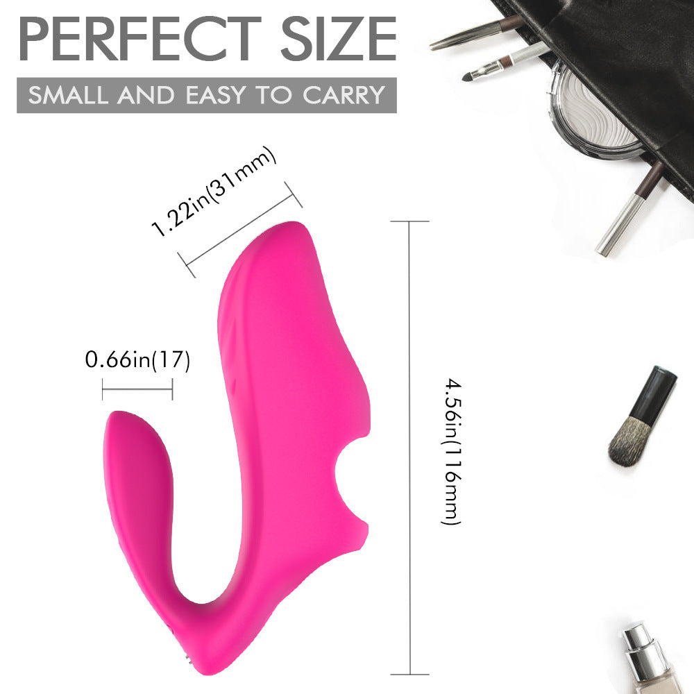Auraium™ USB-Rechargeable Panty Vibrator – PU Leather for Hands-Free Stimulation – Vibrators