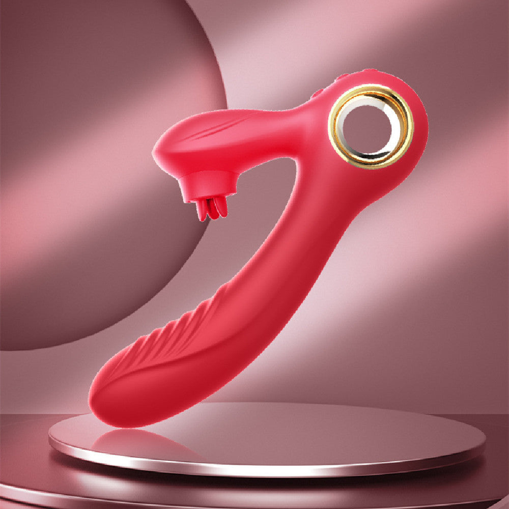 Fetyxa™ Temperature-Play Ready AV Wand Vibrator – Silicone for Couples Teasing – Vibrators