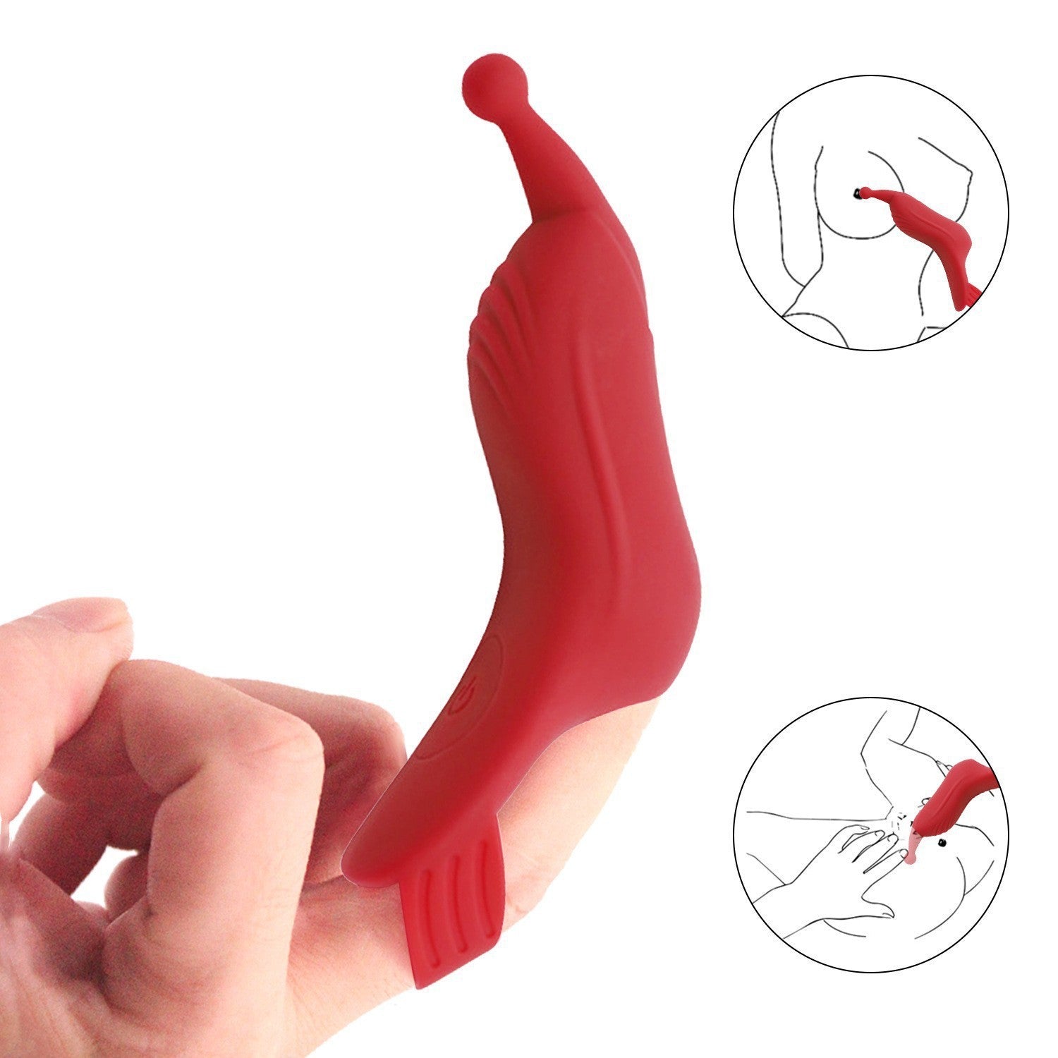Flexeva™ USB-Rechargeable Prostate Stimulator – Silicone for Partner Teasing – Anal Toys