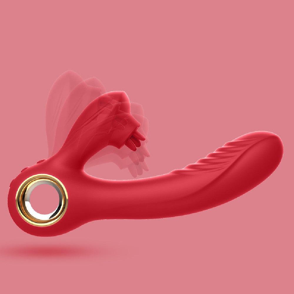 Fetyxa™ Temperature-Play Ready AV Wand Vibrator – Silicone for Couples Teasing – Vibrators