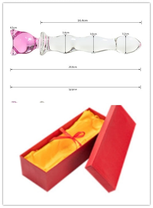 Fetance™ Waterproof Butt Plug – Crystal for Partner Teasing – Anal Toys