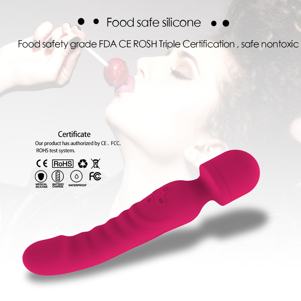 Kynora™ Whisper-Quiet Massager – Silicone for Temperature Play – Lubes & Essentials
