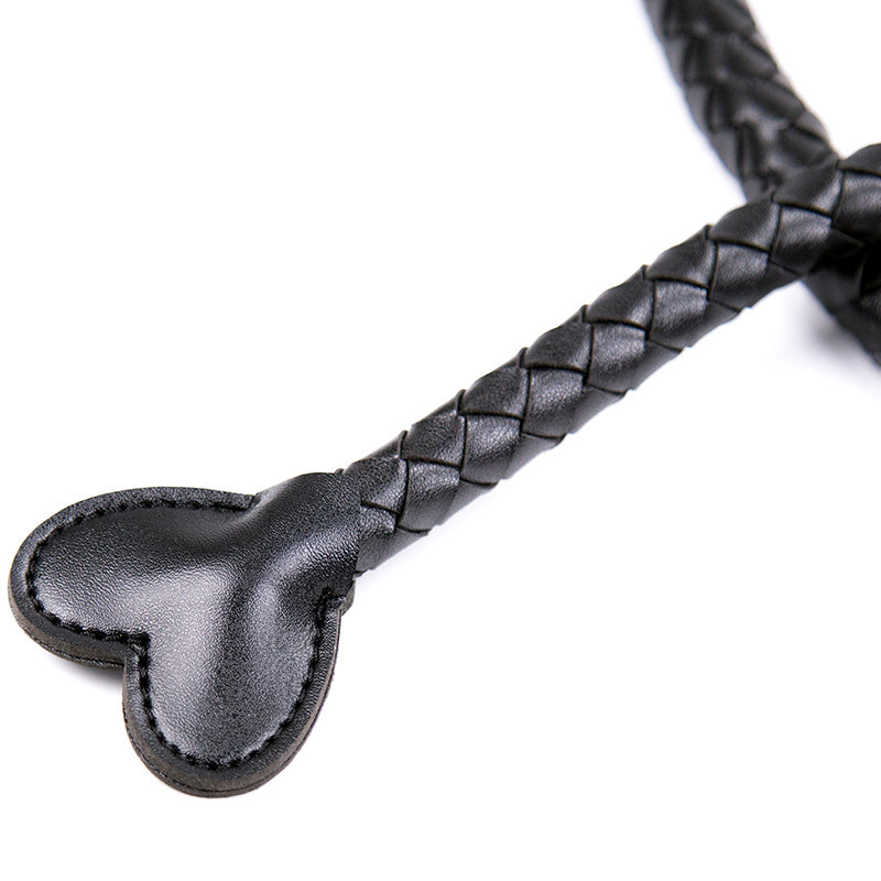 Sensify™ USB-Rechargeable Massager – Leather for Self-Care Ritual – Bondage & Restraints