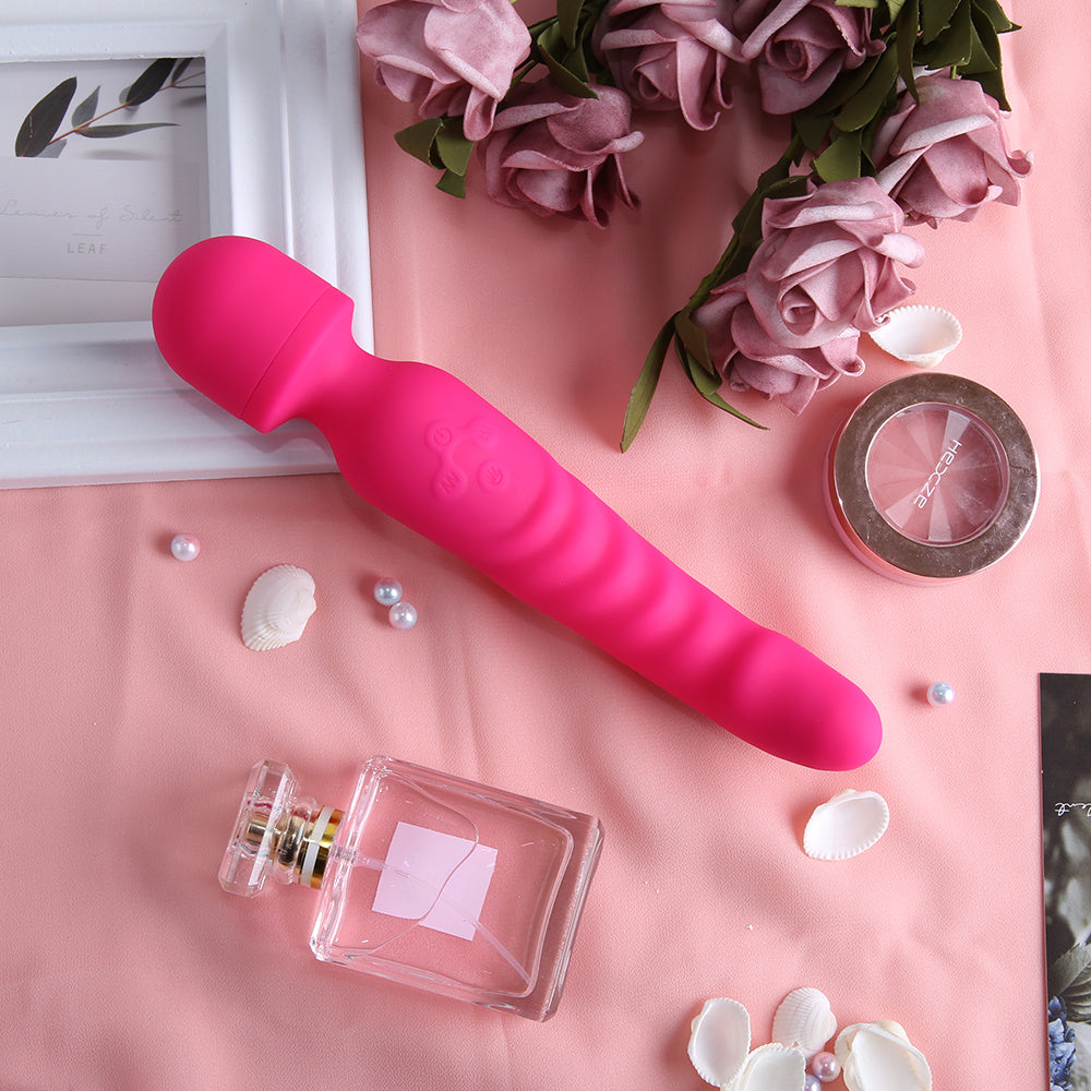 Kynora™ Whisper-Quiet Massager – Silicone for Temperature Play – Lubes & Essentials