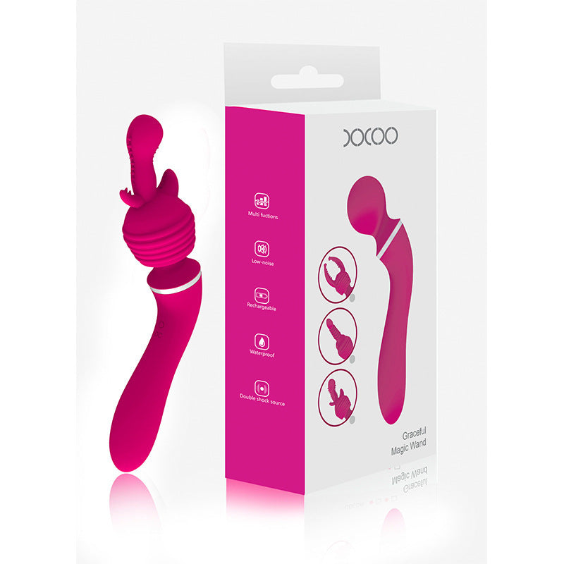 Helixeva™ USB-Rechargeable Massager – Silicone for G-Spot Precision – Lubes & Essentials