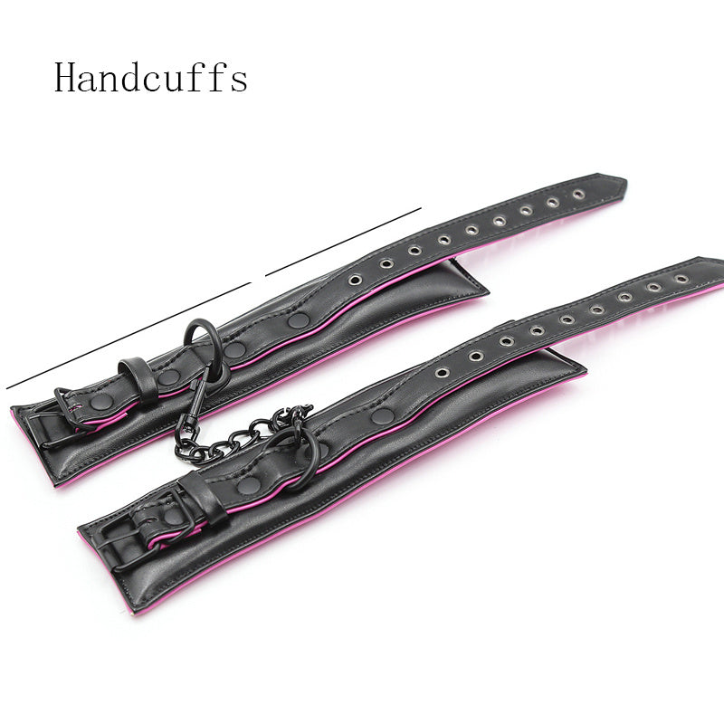 Lunaion™ Adjustable Massager – Leather for Sensory Immersion – Bondage & Restraints