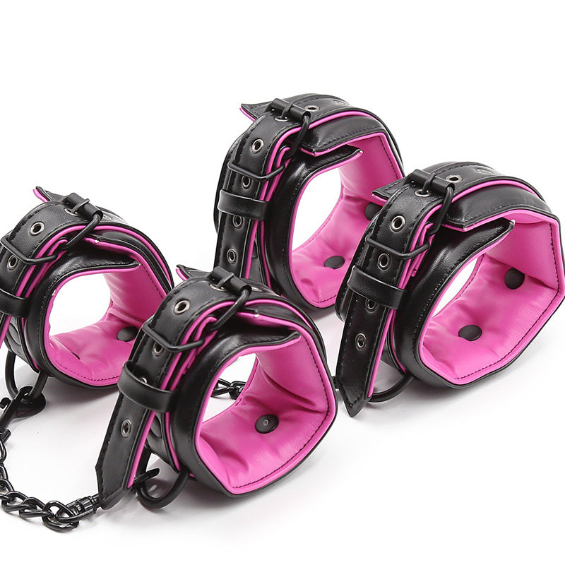 Lunaion™ Adjustable Massager – Leather for Sensory Immersion – Bondage & Restraints