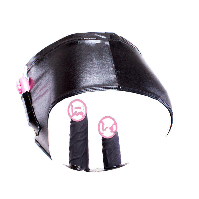 Men's And Women's Vibration Silicone Dildo Panties Sexy Leather Pants – Dildos