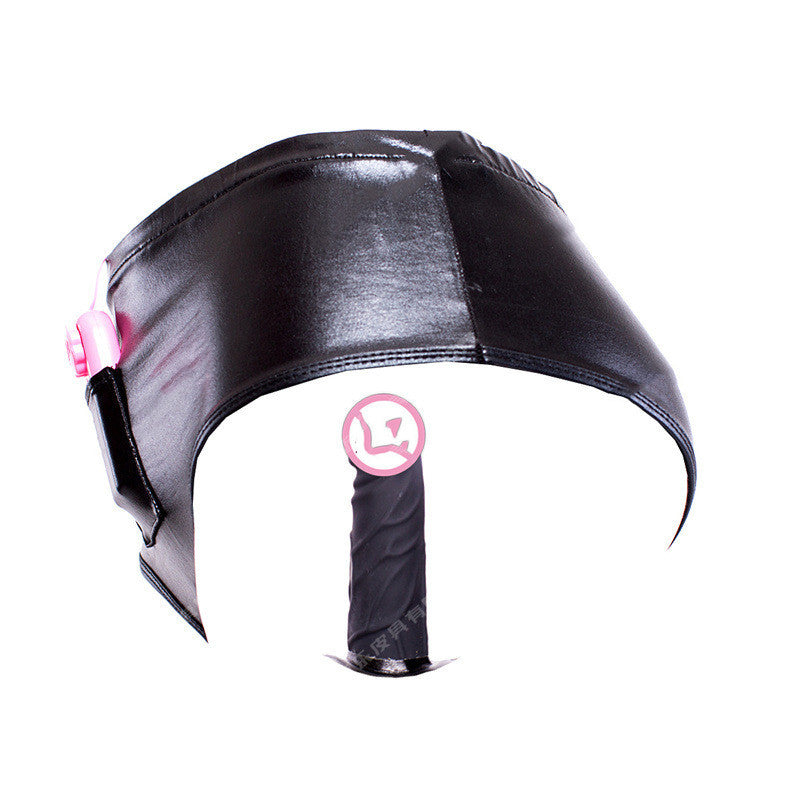Men's And Women's Vibration Silicone Dildo Panties Sexy Leather Pants – Dildos