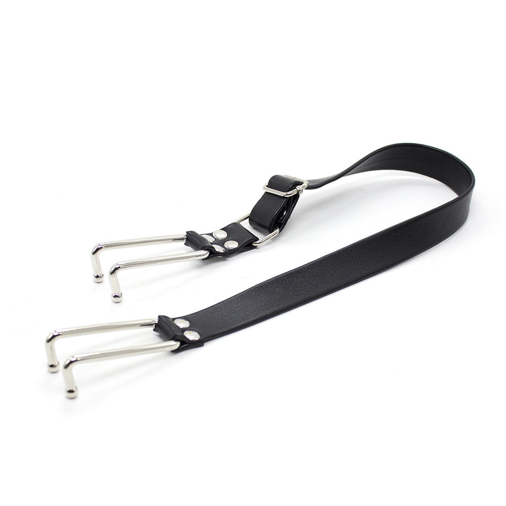 Astraique™ App-Controlled Ball Gag – Leather for Fantasy Roleplay – Bondage & Restraints