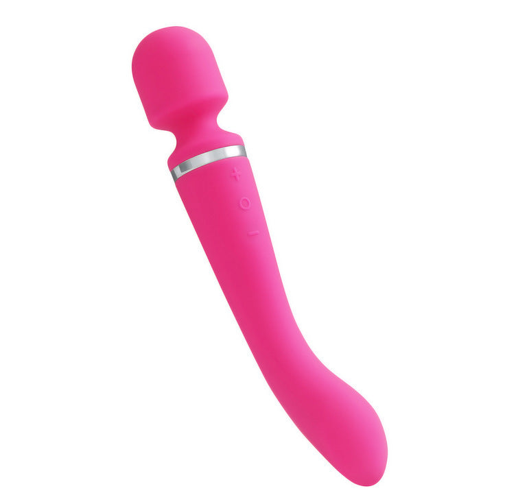 Nanoium™ Travel-Friendly AV Wand Vibrator – Silicone for Couples Teasing – Vibrators