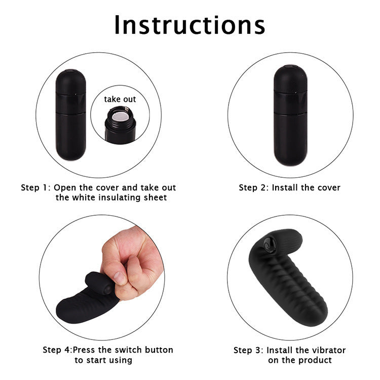 Lunaance™ Body-Safe Massager – Silicone for Targeted Muscle Relaxation – Men's Toys