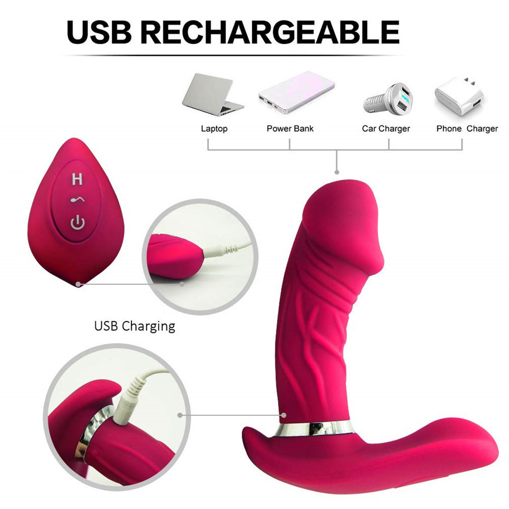 Nexoria™ Adjustable Panty Vibrator – Clear for Temperature Play – Vibrators