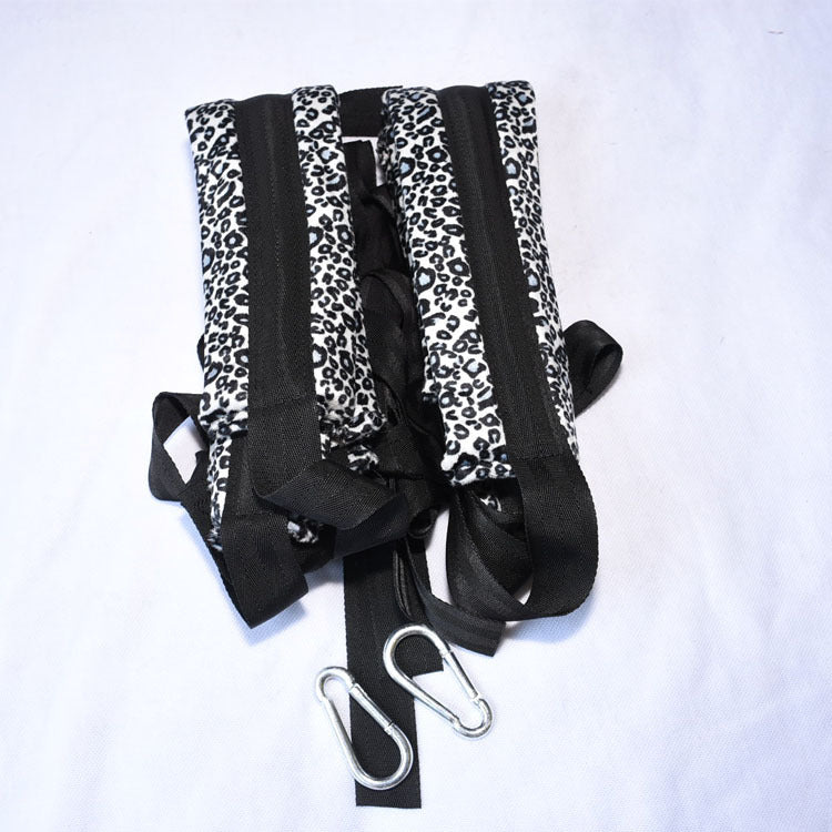 Silkique™ App-Controlled Massager – Leather for Partner Teasing – Bondage & Restraints