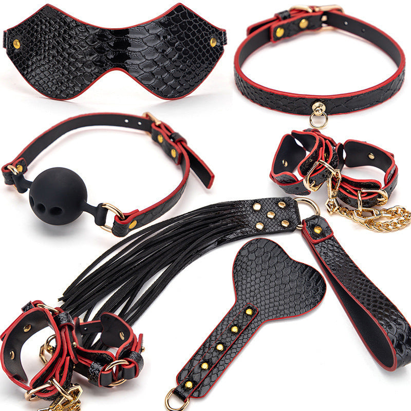 Collar Handcuffs Binding Comfort Set – Bondage & Restraints