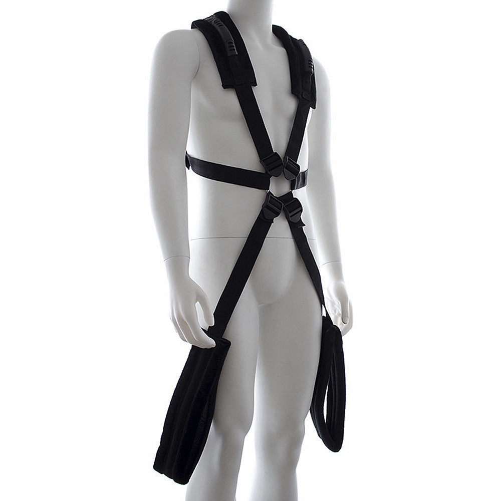Mythity™ Ergonomic Harness – Black for Fantasy Roleplay – Bondage & Restraints