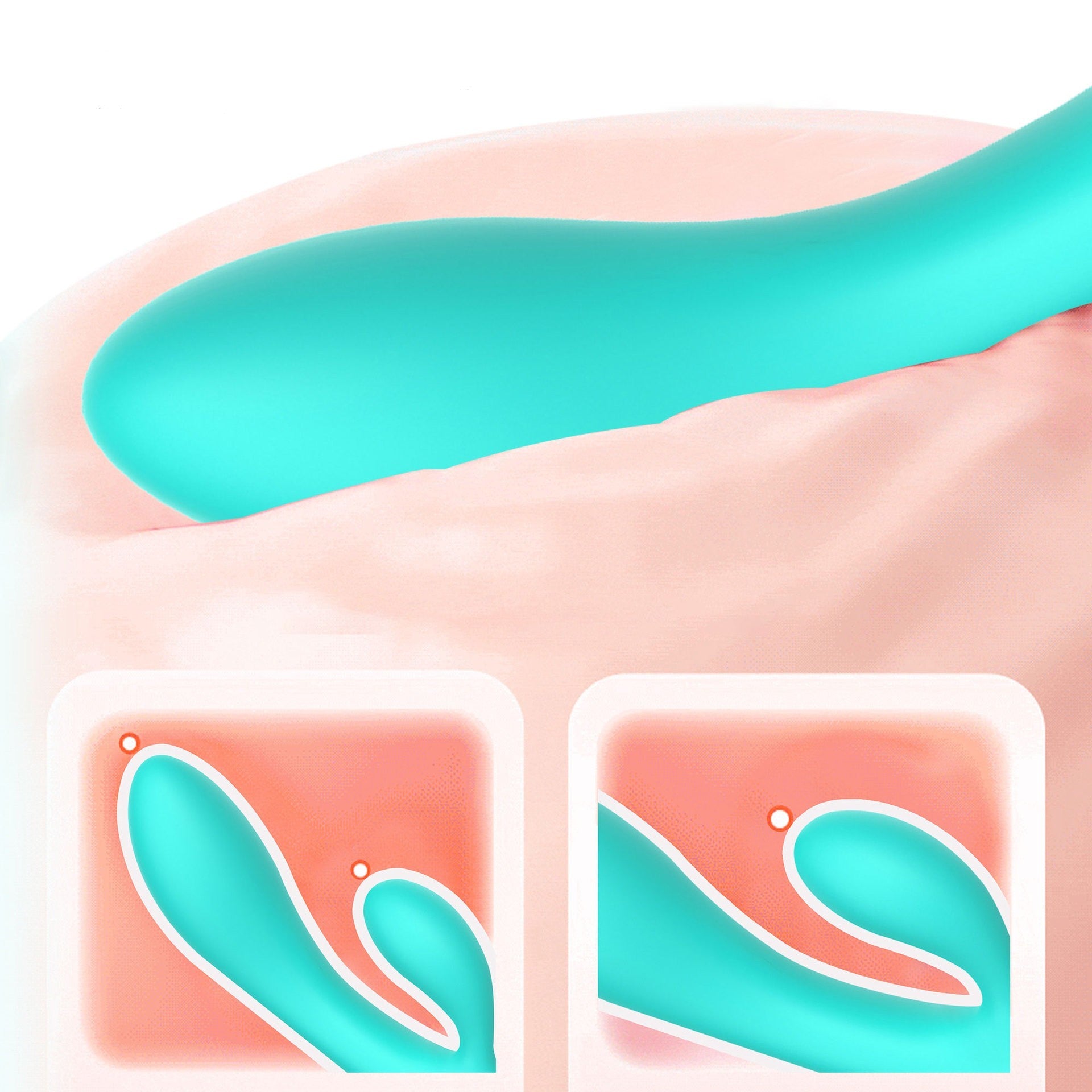 Zenyne™ Ergonomic Massager – Silicone for Sensory Immersion – Lubes & Essentials
