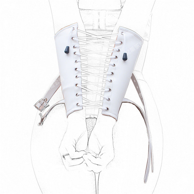 Mythara™ Adjustable Bondage Strap – PU Leather for Fantasy Roleplay – Bondage & Restraints
