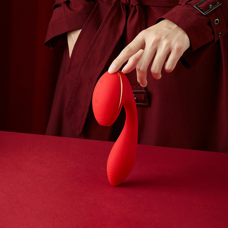 Mythelle™ App-Controlled Panty Vibrator – Leather for Hands-Free Stimulation – Vibrators