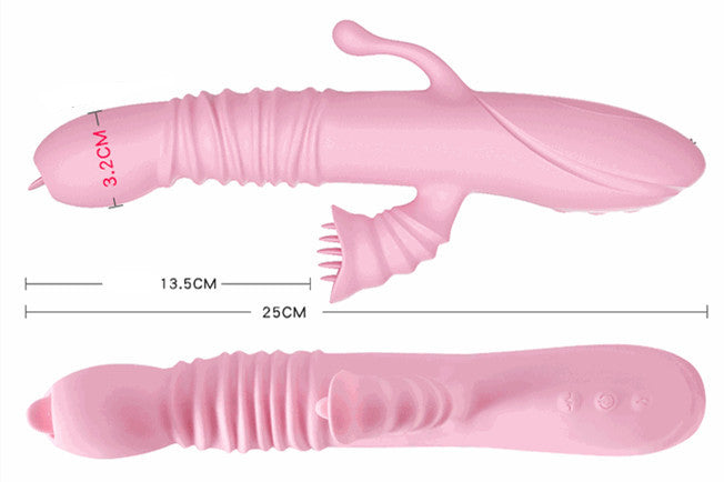 Floating Flower Wave Core Vibrating Female Silicone Toy – Vibrators