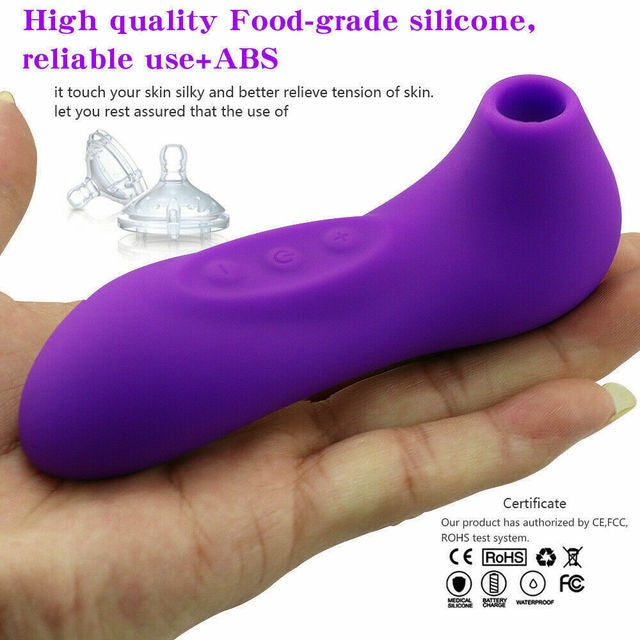 Glowesis™ Travel-Friendly AV Wand Vibrator – ABS Plastic for Couples Teasing – Vibrators