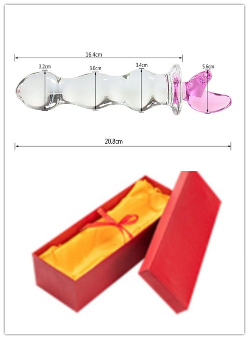 Fetance™ Waterproof Butt Plug – Crystal for Partner Teasing – Anal Toys