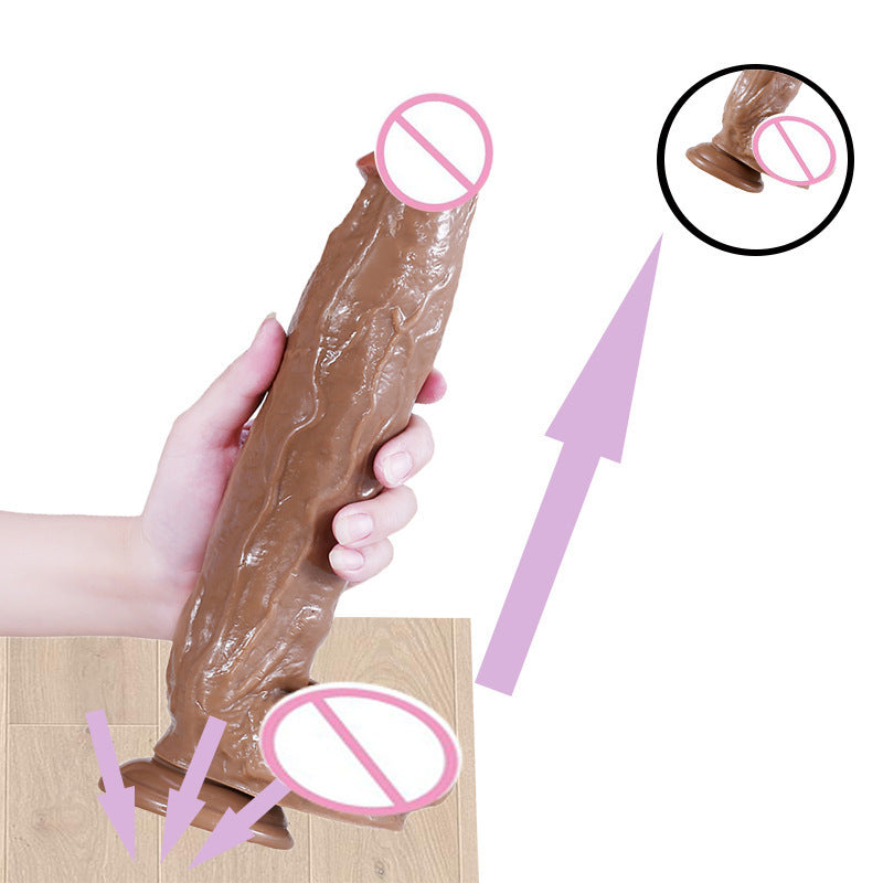 Sensium™ Whisper-Quiet Realistic Dildo – Soft-Touch PVC for Discreet Public Play – Dildos