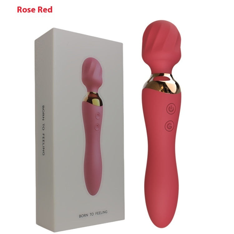 Theraeva™ Adjustable AV Wand Vibrator – Silicone for Hands-Free Stimulation – Vibrators