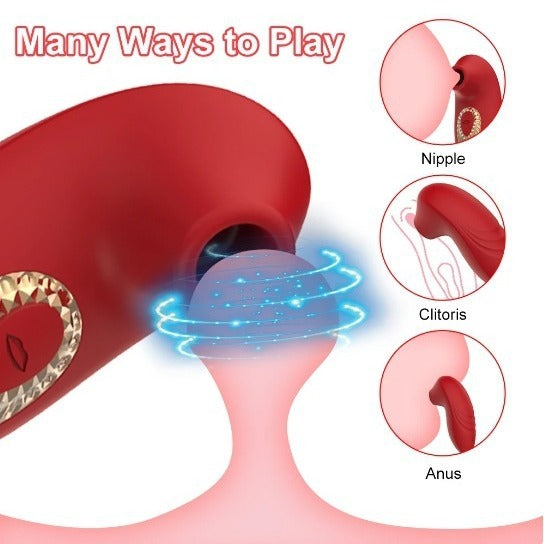 Glowelle™ Multi-Speed Massager – Silicone for Deep Tissue Release – Vibrators