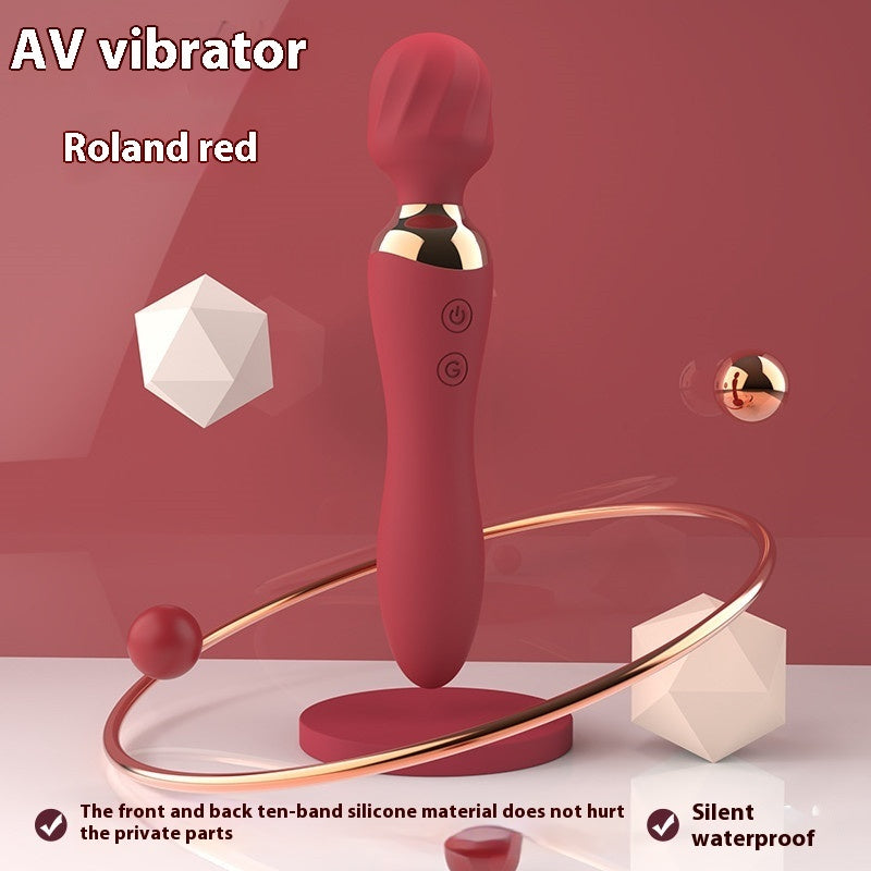 Theraeva™ Adjustable AV Wand Vibrator – Silicone for Hands-Free Stimulation – Vibrators