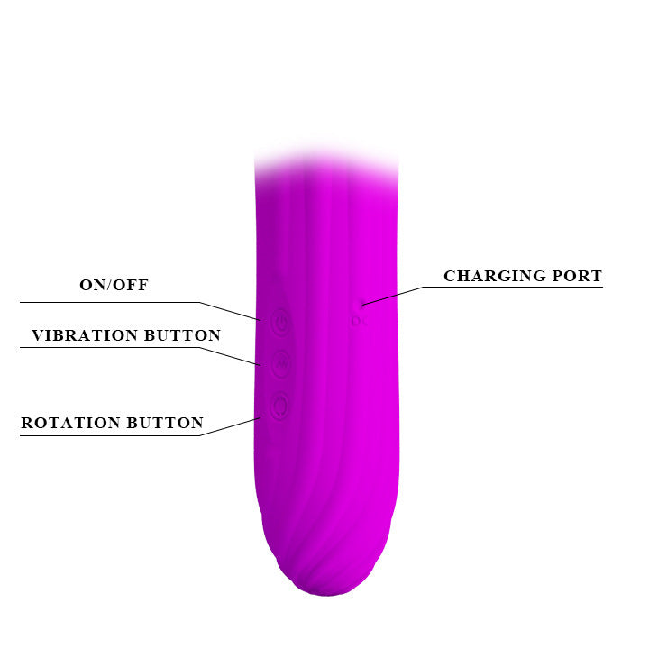 Novaulate™ Dual-Action Massager – Silicone for Hands-Free Stimulation – Lubes & Essentials