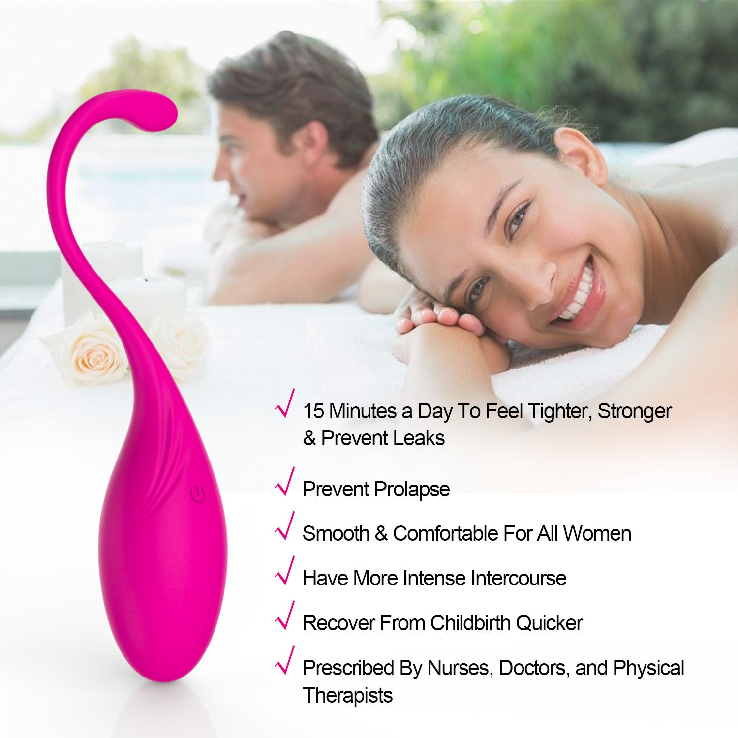 Pulseoria™ Multi-Speed Massager – Stainless Steel for Temperature Play – Luxury Collection