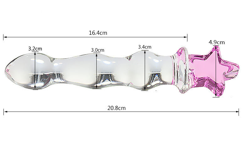 Fetance™ Waterproof Butt Plug – Crystal for Partner Teasing – Anal Toys
