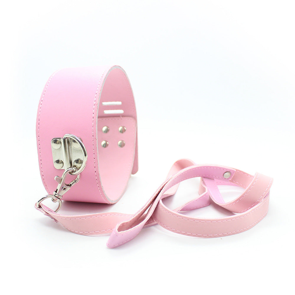 Coreara™ USB-Rechargeable Bondage Strap – Leather for Fantasy Roleplay – Bondage & Restraints