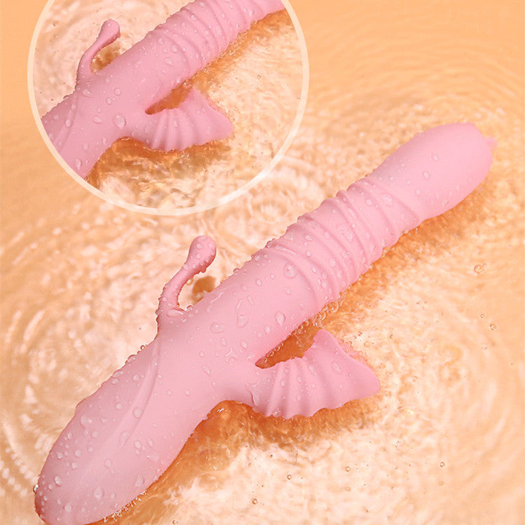 Floating Flower Wave Core Vibrating Female Silicone Toy – Vibrators
