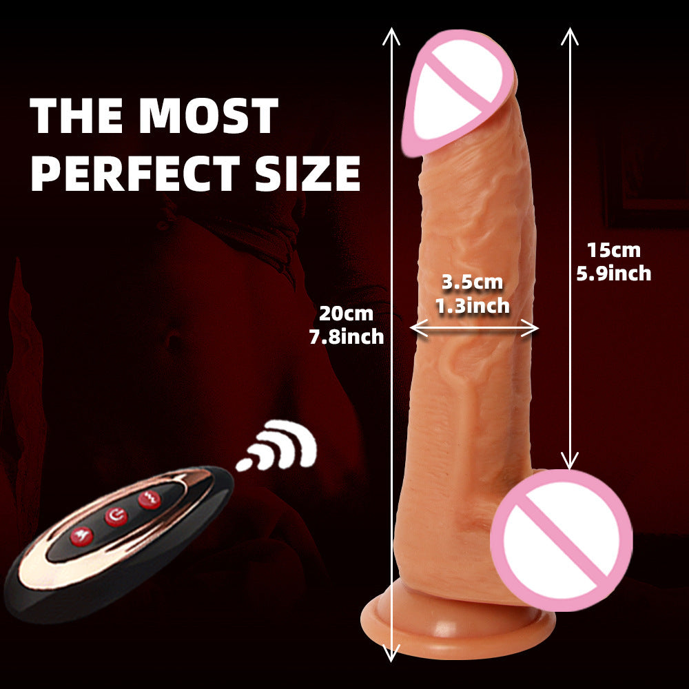 Zenelle™ Wireless Realistic Dildo – Silicone for Hands-Free Stimulation – Dildos