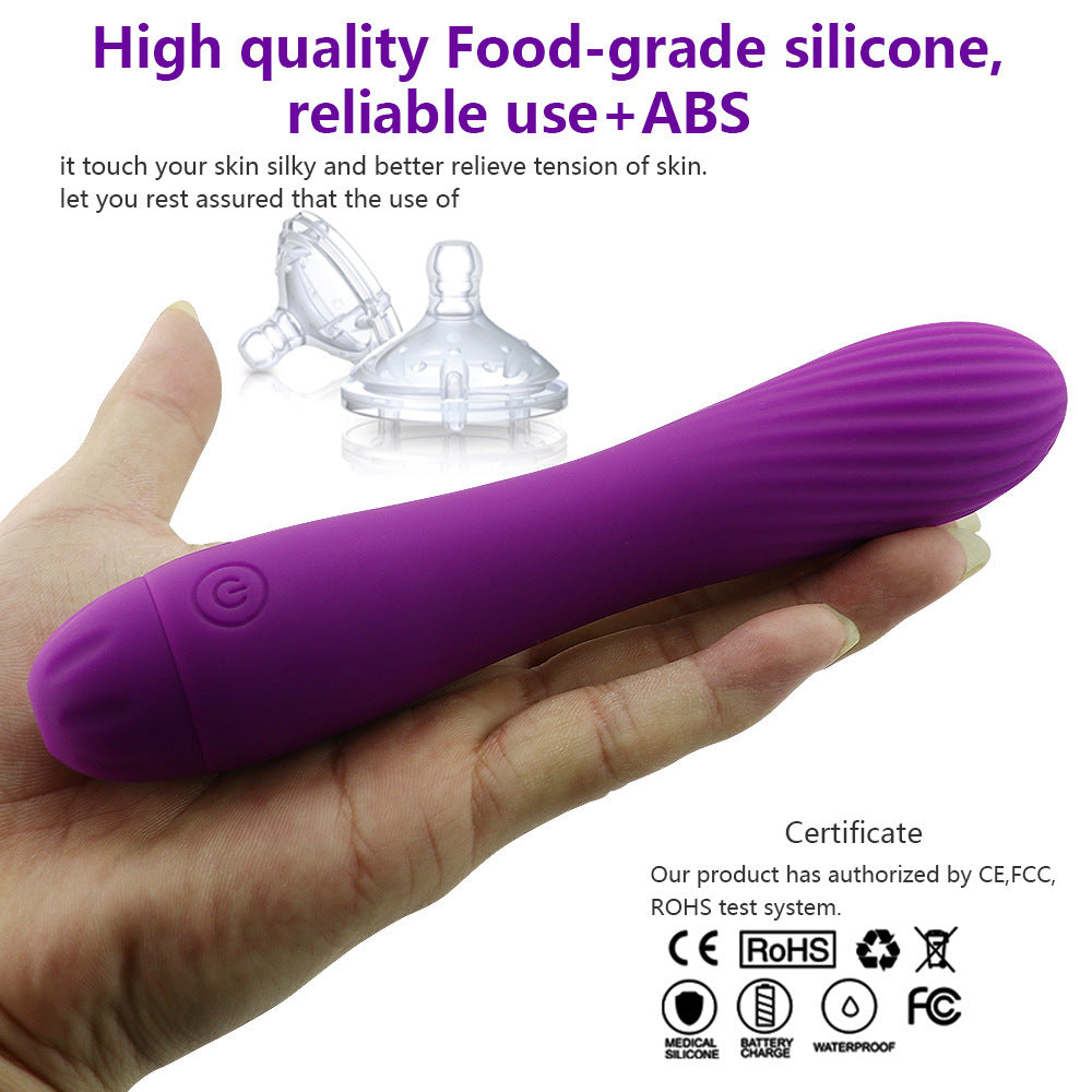 Xtraessa™ USB-Rechargeable Massager – Silicone for Hands-Free Stimulation – Lubes & Essentials