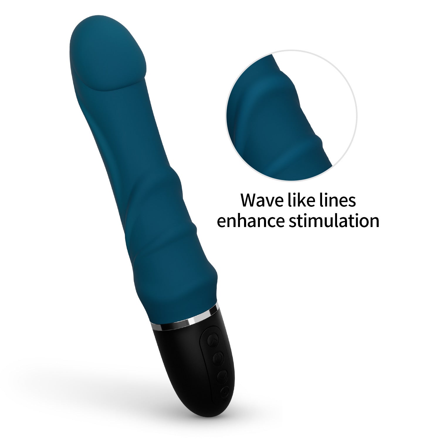 Helioestra™ Multi-Speed AV Wand Vibrator – Silicone for Couples Teasing – Vibrators