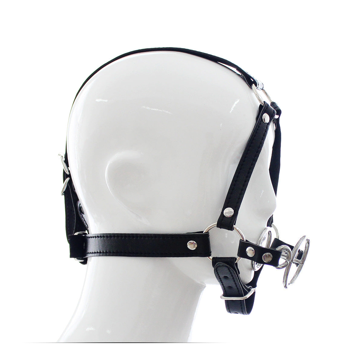 Xenoalya™ Body-Safe Ball Gag – Leather for Fantasy Roleplay – Bondage & Restraints