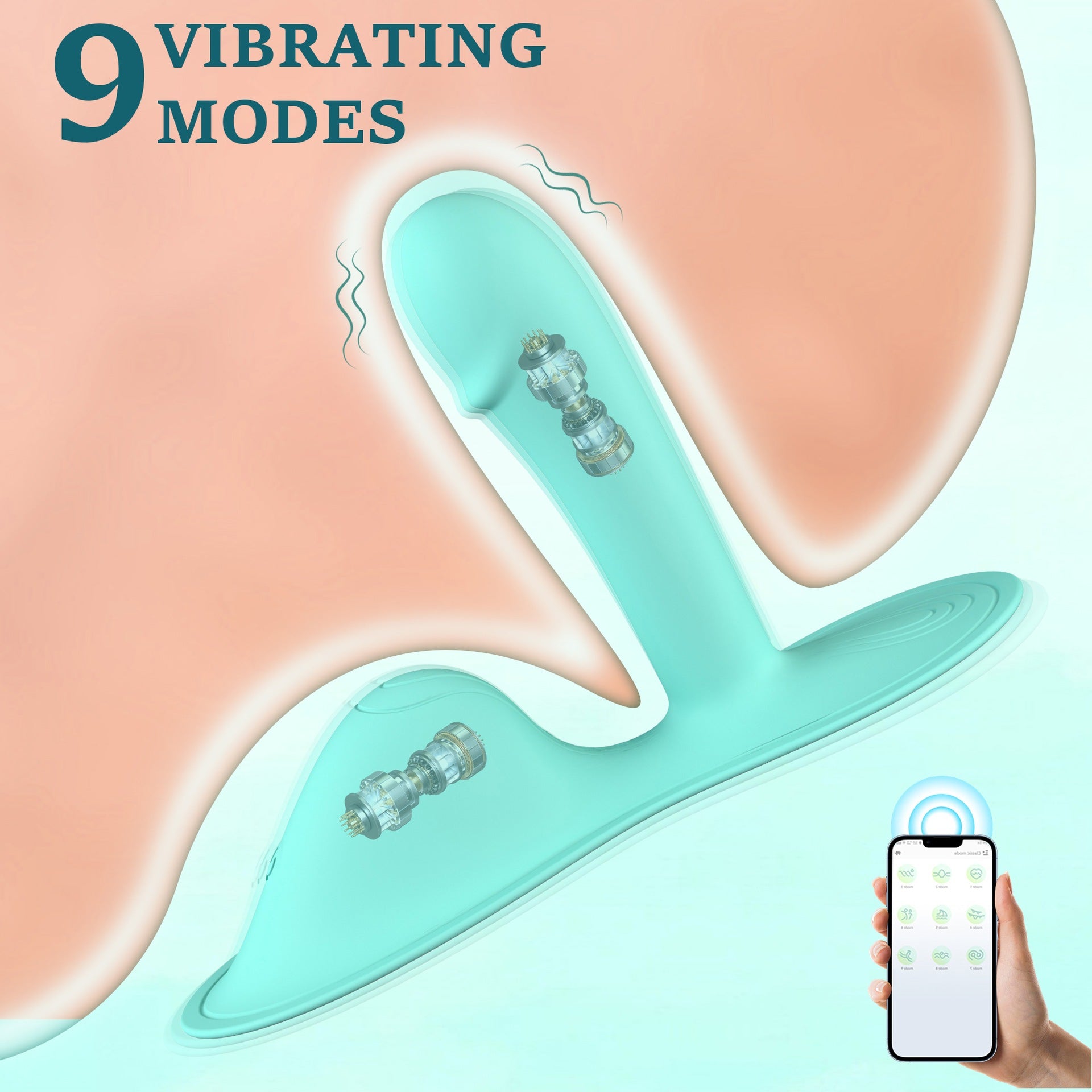 Kynalya™ Whisper-Quiet Panty Vibrator – Metal for Fantasy Roleplay – Vibrators