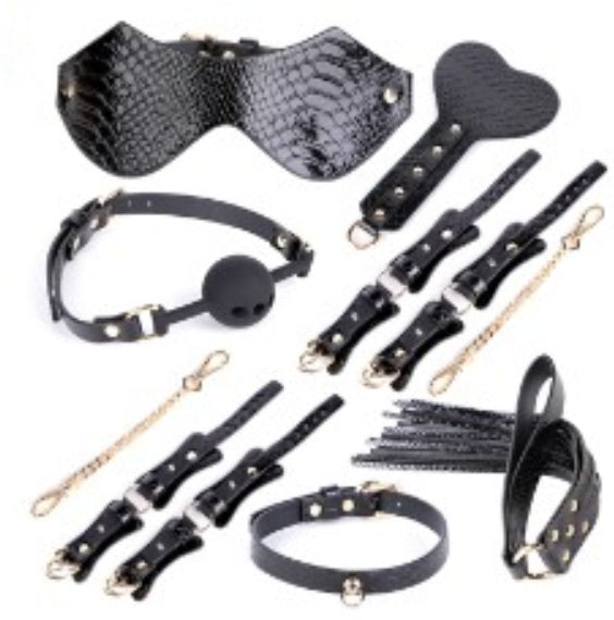 Collar Handcuffs Binding Comfort Set – Bondage & Restraints