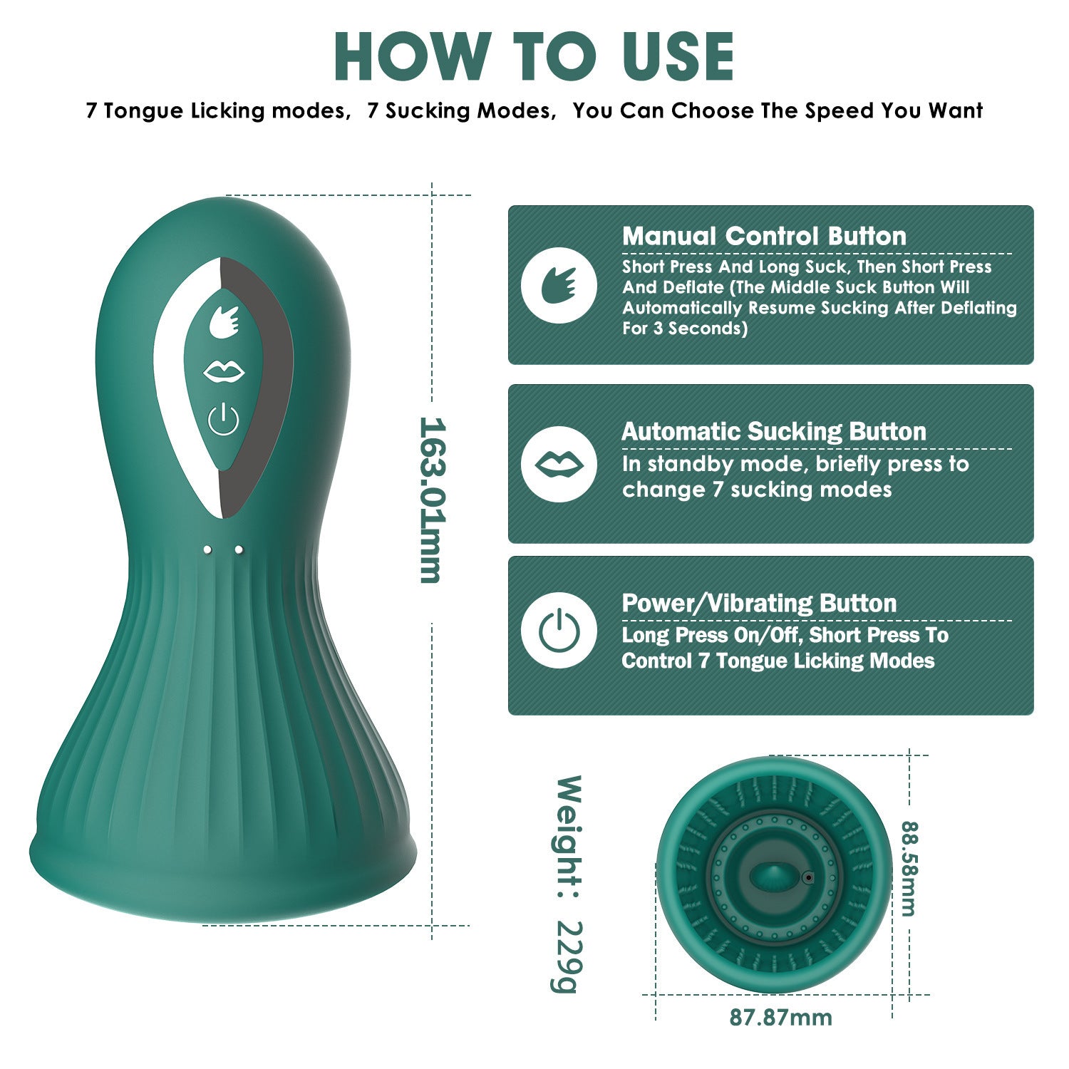 Driftify™ Waterproof Massager – Silicone for Discreet Public Play – Lubes & Essentials