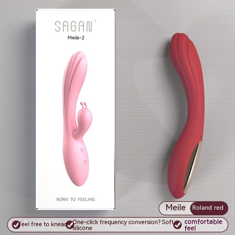 Sensestra™ USB-Rechargeable Massager – Silicone for Couples Teasing – Couples' Toys
