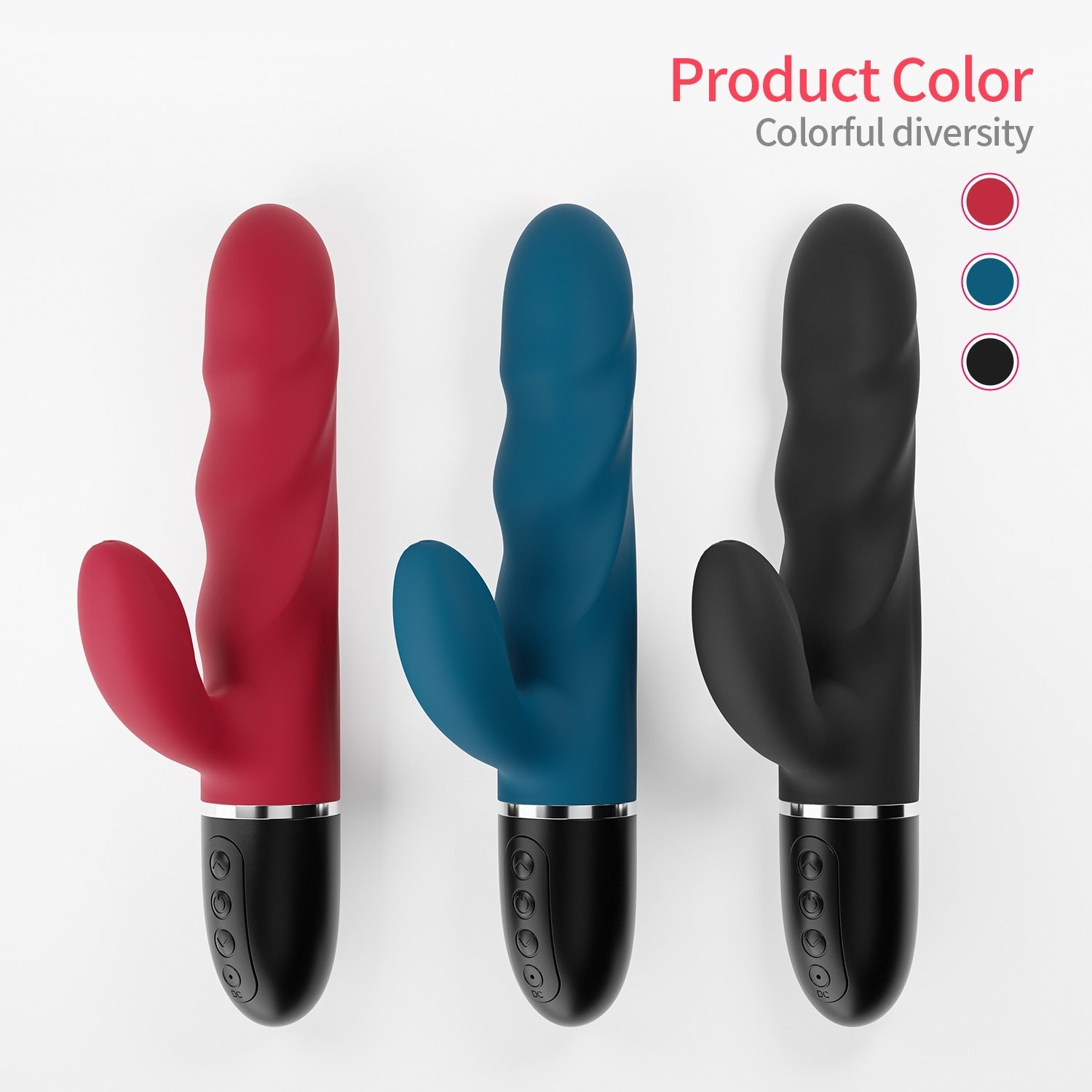 Flexique™ Multi-Speed Massager – Silicone for Temperature Play – Lubes & Essentials