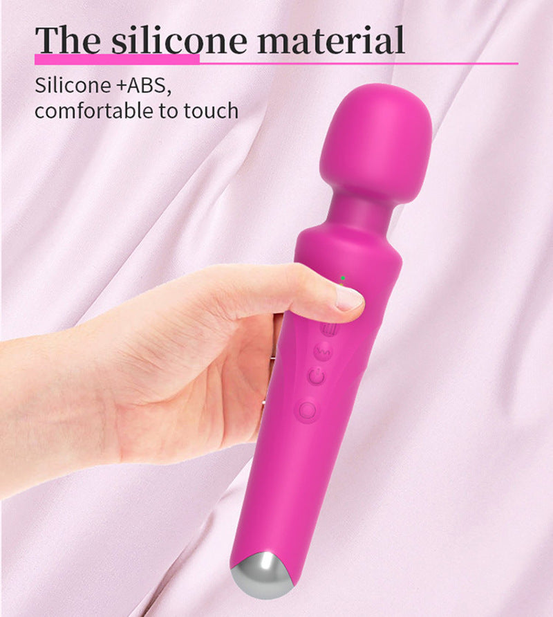 Silkeva™ Dual-Action Massager – Leather for Targeted Muscle Relaxation – Luxury Collection