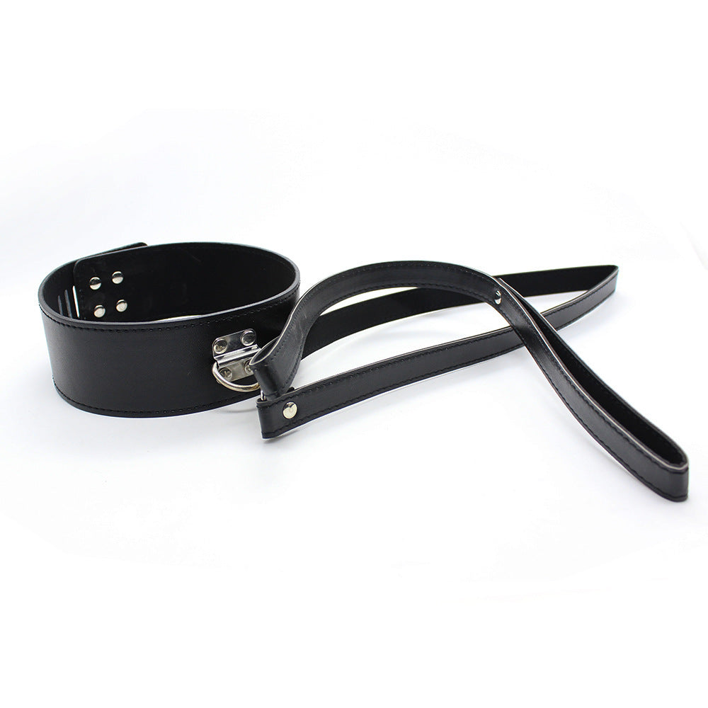 Coreara™ USB-Rechargeable Bondage Strap – Leather for Fantasy Roleplay – Bondage & Restraints