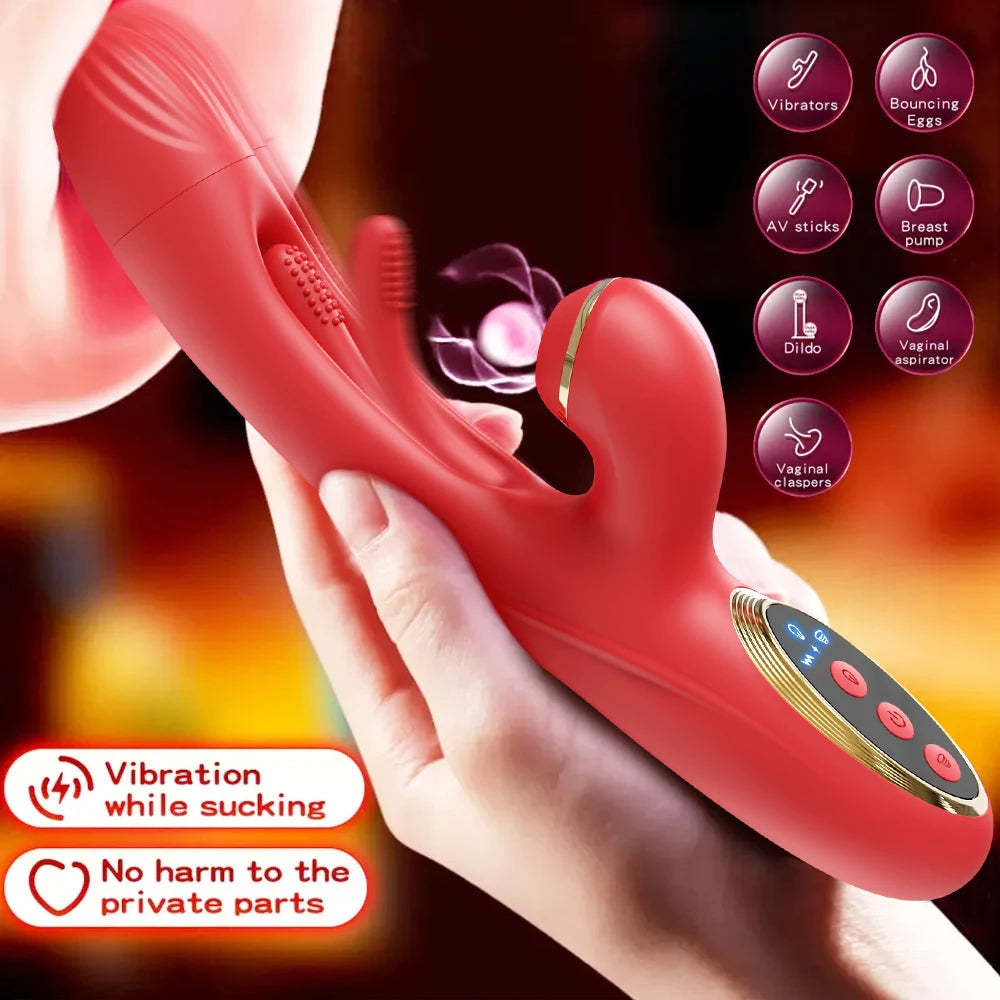 Glowora™ Dual-Action Massager – PU Leather for Deep Tissue Release – Lubes & Essentials