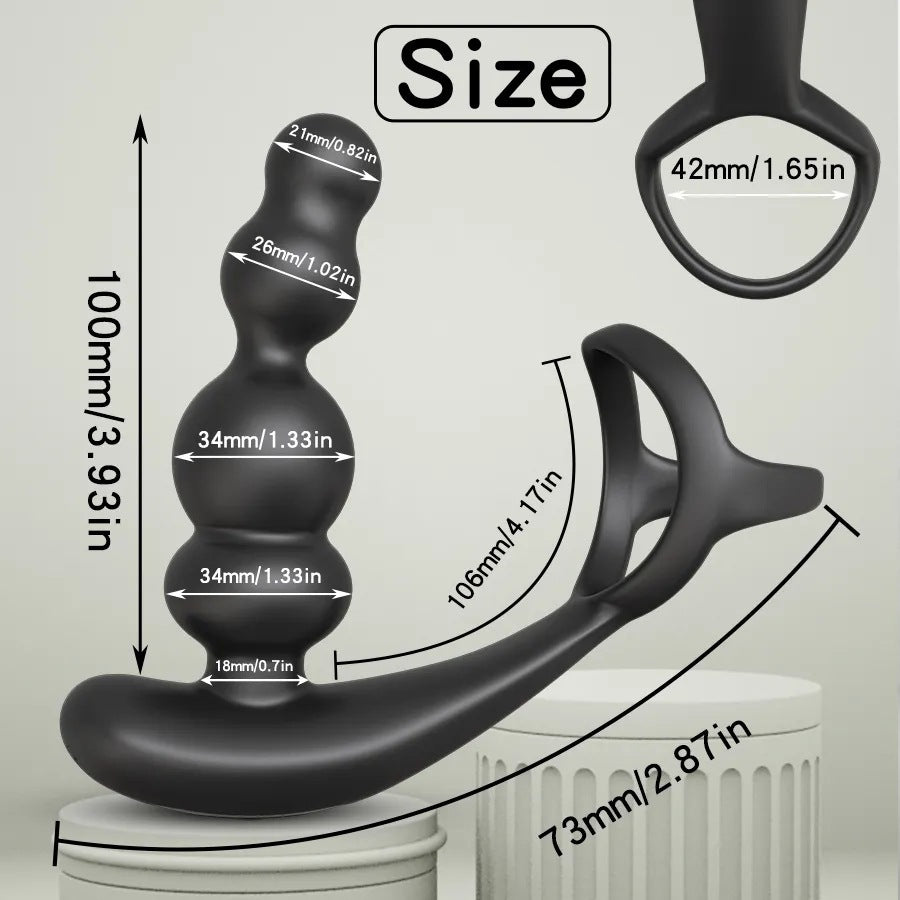 Zephyrelle™ Precision Panty Vibrator – Crystal for Anal Training – Vibrators