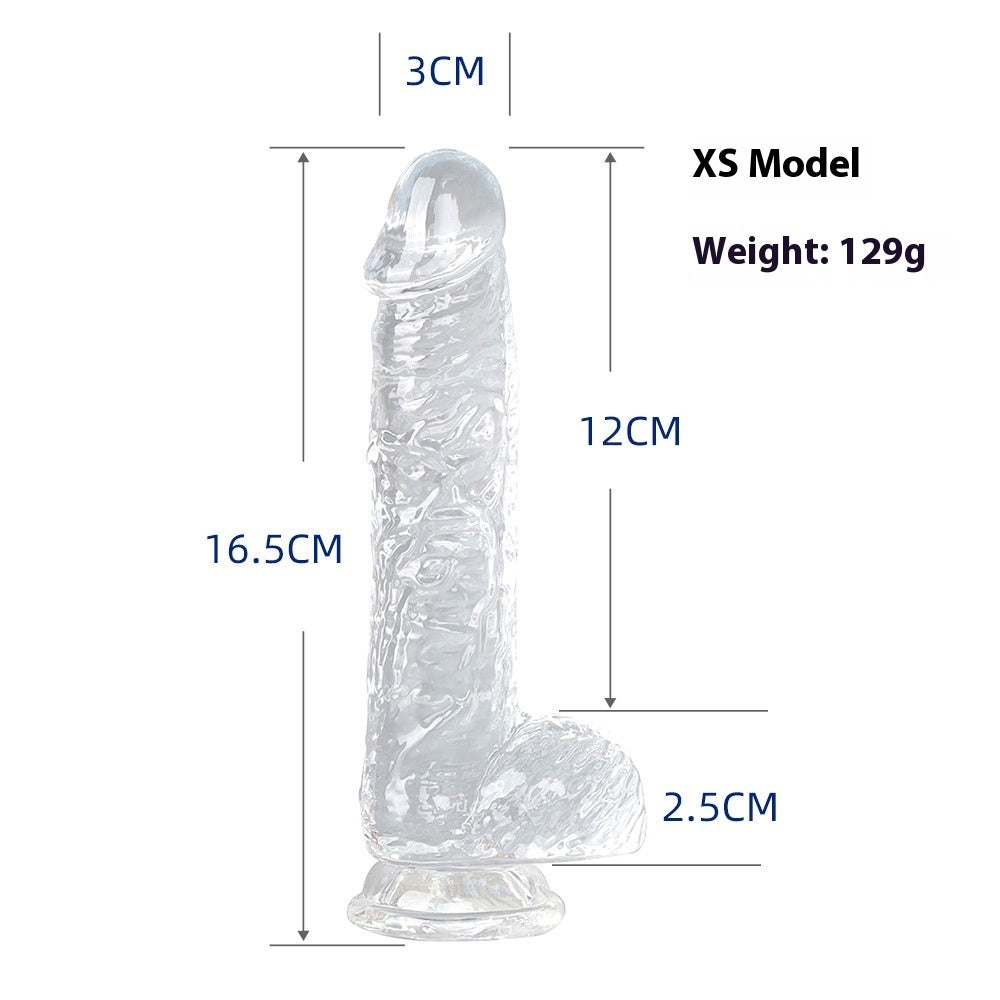 Driftesis™ Waterproof Realistic Dildo – Crystal for Partner Teasing – Dildos
