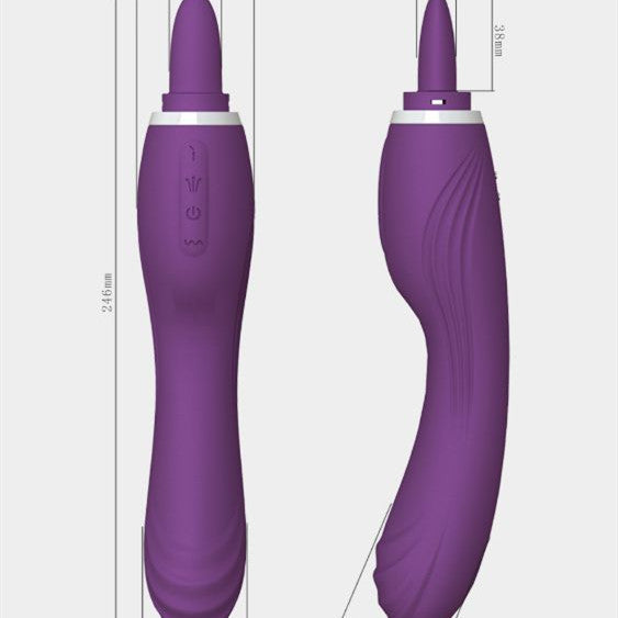 Silkara™ Dual-Action Massager – ABS Plastic for Deep Tissue Release – Lubes & Essentials